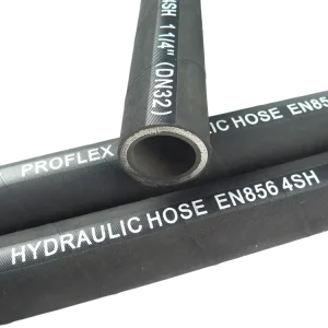 EN 856 4SH Hydraulic Hose High Pressure Steel Wire Spiral Hydraulic Hose for Heavy Machinery Excavator