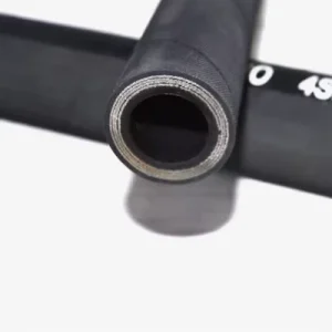 EN 856 4SP 1″ Flexible High-pressure Hydraulic Rubber Hose Steel Wire Braided Oil Resistant for Excavator Customizable