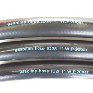 EN1360 Eco-Friendly Black 3/4 Inch Smooth Surface 19mm Fuel Dispenser Flexible High-Pressure Oil Industrial Rubber Hose