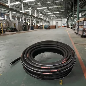 EN853 2SN 3/4 High Pressure Rubber Hose NBR Steel Wire Reinforced Steam Hose for Water Black Color