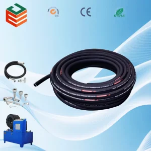 EN853 2SN Rubber Hydraulic Hose 19mm 2 Wire Braid SAE 100R2AT 100m Cutting Service for High Pressure Oil and Fuel