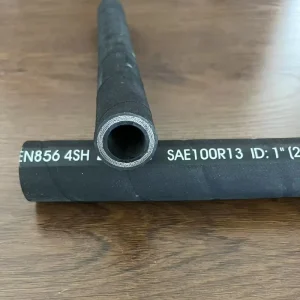 EN856 4SH High Pressure Hydraulic Rubber Tube Pipe Hose Flexible Steel Wire Braided Spiral Hydraulic Rubber Hoses