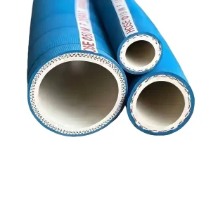 EPDM Food Grade White Rubber Hose Fluid Transportation Distilleries Low pressure Cloth Clip Cutting Customizable