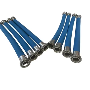 EPDM High Temperature Food Grade Beer Milk Delivery Hose with Safety Clamps Flexible UHMWPE Rubber Hoses