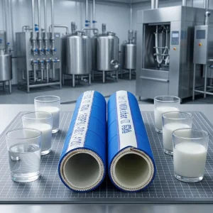 EPDM NBR 150PSI 300PSI Food Suction Discharge Industrial Rubber Hose