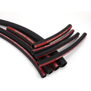 EPDM Rubber Hose High Temperature High Pressure Oil Hose Diesel Heat Resistant Hose with Steel Wire Braid Cutting Service
