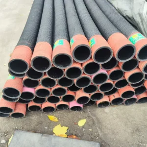 EPDM Rubber Steel Wire Reinforced Hose for Oilfield Transportation Suction Discharge Asphalt Corrosion Resistance High Temp