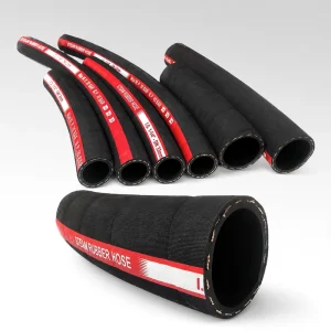 EPDM Steam Hose 180°C High Temperature Resistant Polyester Braided Flexible Rubber Hot Water Pipe sample