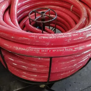 EPDM Steam Rubber Hose High Temperature Water Transfer Steam Cleaning Pressure Mixed Cleaning Equipment