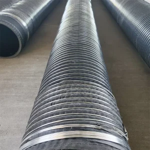 EPDM Steel Wire Dredging Hose High Pressure Resistance Wear Resistant Customized Size & Length for Sand Suction Cutting Service