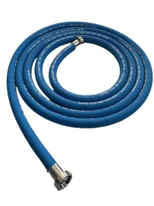 Easy clean Rubber High pressure Food Pipeline Systems with Quick Coupling and Safety Clamps Optional Assembly