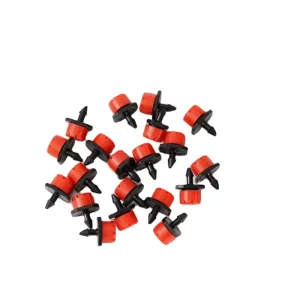 Eco Friendly Plastic Agriculture 8 Holes Adjustable Low Pressure Garden Irrigation Emitter Drip Irrigation Dripper