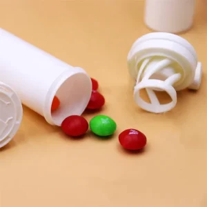 Effervescent Tablet Tubes Bottle with Desiccant Caps