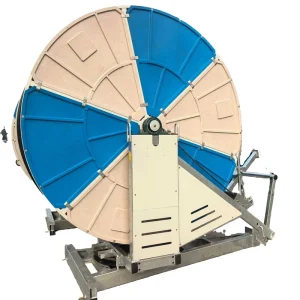 Efficient Removable Metal Hose Reel with Remote Control and Gearbox for Farm Irrigation and Cost Effective Watering Solutions
