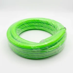 Effortless Handling High Elasticity PVC Hose Pipe Lightweight Cross Braided Reinforced Water Hose for Smooth Coil and Storage