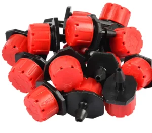Eight-Hole Adjustable Flow Drip Arrow Drip Irrigation System 16mm Diameter Plastic for Home & Agricultural Gardens