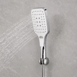 Electric Hand Shower Outdoor Rechargeable Battery Powered Wireless Holder Hose Bracket Smart Set