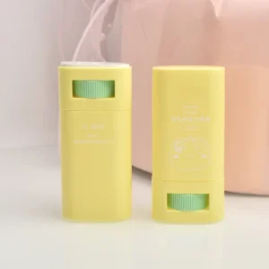 Empty 20g Plastic Deodorant Containers Frost Surface Face Cream Lip Balm Tubes for Shampoo Screen Printing Surface Handling