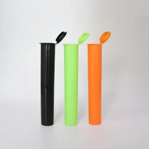 Empty 73mm 120mm Pop Top Plastic Tubes for Packaging Industrial Use