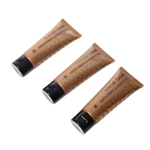 Empty PE Food Grade Packaging 1oz 2oz 3oz 5oz Large Diameter Hand Cream Cosmetic Plastic Tube with Flip Top Cap