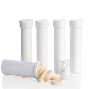 Empty Plastic PP Bottle 50ml 144ml Size Custom Plastique Pour Produits Effervescent Tube for Effervescent Tablet
