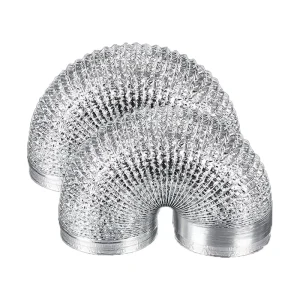 Energy Saving HVAC Flexible Duct PVC & Steel Wire Nylon Duct Hose for Hospital and School Ventilation Systems