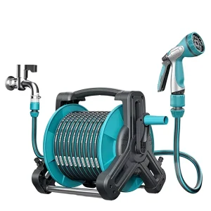 Environmentally Friendly Durable PVC High Pressure 150 PSI Multi-Function Wall Mountable Garden Hose Reel 10M-60M Home Garden