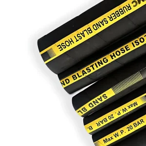 Epoxy Coating Removal Sandblast Hose NR SBR Heavy Duty Rubber Pipe for Ship Hull and Steel Surface Restoration