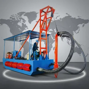 Exceptional Performance Sand Dredger for Export Pump Sand Machine and Mini Jet Boat for River Sand Extraction