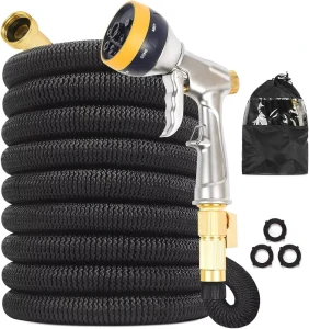 Expandable 100FT 50FT Plastic Garden Irrigation Hose Pipes 200FT 150FT Garden Water Hose Reel Garden Supplies