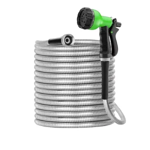 Expandable Extendable Polyester Nozzles Meter Repair 50 Bullet Lightweight Retractable Flexible Expandable Garden Hose