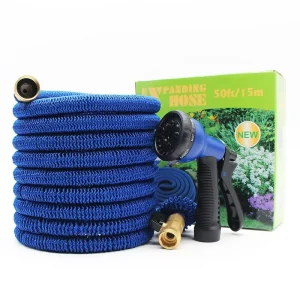 Expandable Flexible Garden Hose Water Hose 25/50/75/100/150 FT with Brass Fitting