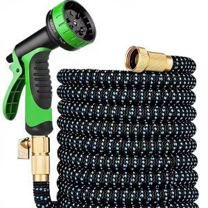 Expandable Flexible High Pressure Telescopic Garden Hose with 3/4 Joint for Garden Watering Car Wash & Cleaning (25ft)