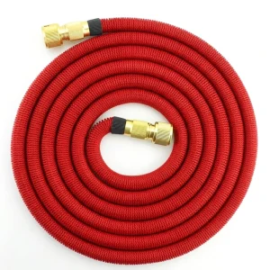 Expandable Flexible Latex Material Anti Corrosion Retractable Garden Hose with Multiple Color Choices