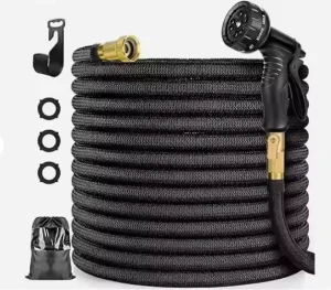 Expandable Flexible Magic Garden Hose Multi Layer 50ft Watering Pipe Set for Car Wash