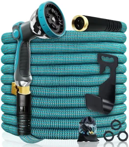 Expandable Garden Hose 25ft 50FT 75ft 100FT Magic Hose Water Pipe Spray Nozzle