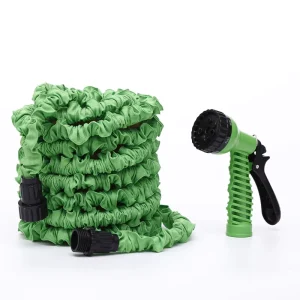 Expandable Garden Hose 25ft 50ft 75ft 100ft Rubber Hose High Pressure Garden Water Hose