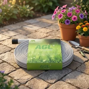 Expandable Garden Hose Flexible Water Hose with Spray Nozzle Lightweight Anti Kink for Garden Watering