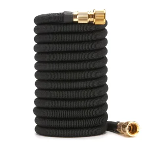 Expandable Garden Hose with Solid Brass Connectors