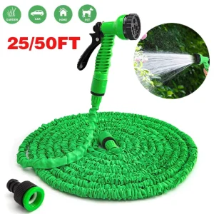 Expandable Magic Water Garden Hose with Gun Flexible and Convenient