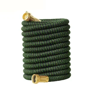 Expandable Rubber Magic Garden Watering Hose 25FT-150FT 2-3 Times Expanding Flexible Car Washing Pipe