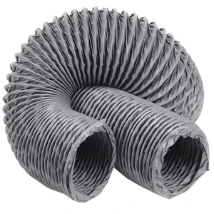 Expandable Tarpaulin Air Duct Flexible Vent Hose PVC Coated Fabric Air Duct for Workshop Air Circulation