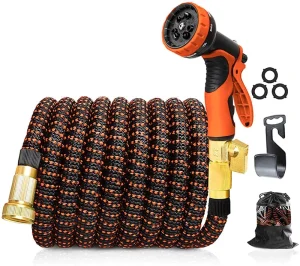Expandab​le Water Hose With 10 Function Nozzle ODM Custom Size and Color