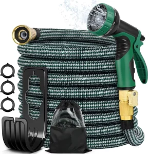 Expandable and Corrosion Free Garden Hose in 25 / 50 / 75 / 100 Feet for Garden Watering