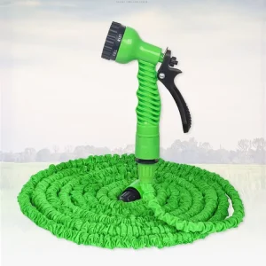 Expandable and Scalable 30m Lightweight Garden Hose Reels with Sprayer for Car Watering and Lawn Irrigation