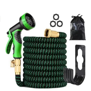 Extend Water Hose Expandable Retractable Flexible Garden Hose Pipe for Car Washing Vehicle Cleaning 3 Times