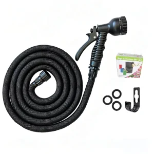 Extendable Garden Hose with ABS Connector 7 8 9 10 Function Spray Nozzle Leakproof Retractable Magic Water Hose