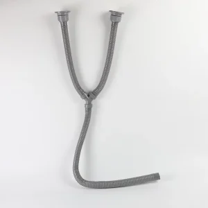 Extendable PVC Y shaped Drain Hose with Dual Ends for Bathrooms and Kitchens Drain Pipe Hose