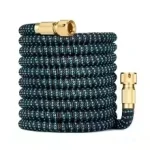 Extended 1/2 Diameter Retractable Rubber Garden Hose 3 Times Length High Pressure Magic Irrigation Car Washer