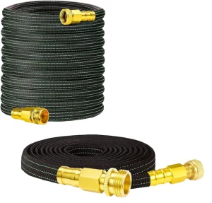 Extensible 25FT/200FT Garden Hose Reel Multi Diameter Reelable Sprayer Hose with PVC Material Wall Mountable